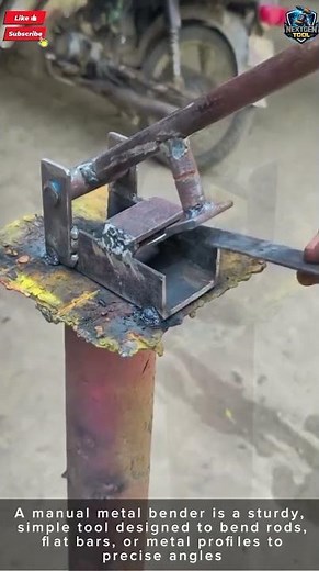How to Use Manual Metal Bender, Neat & Accurate Bends in Metalworking Projects#tool