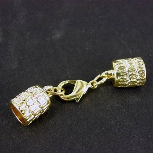 Gold Plated Kumihimo End Caps With Lobster Clip: Nickel Free, 10 Sets K332 - Etsy Australia