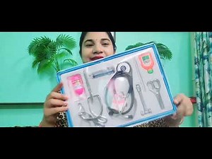 🏥 Doctor Set Toy Unboxing ✨Doctor Set with Stethoscope & Tools 🔥Kids Doctor Set Playtime 🎉