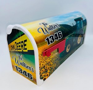 Farm Tractor Custom Mailbox: Great Quality, Great Value - Etsy