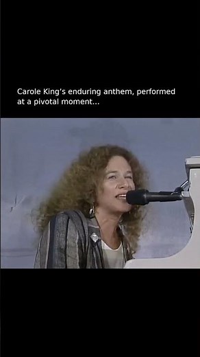 Carole King performs "You've Got a Friend" live at Farm Aid in 1985. This performance took plac