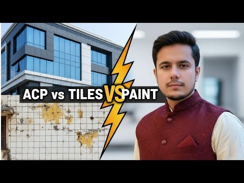 ACP Cladding vs. Paint/Tile