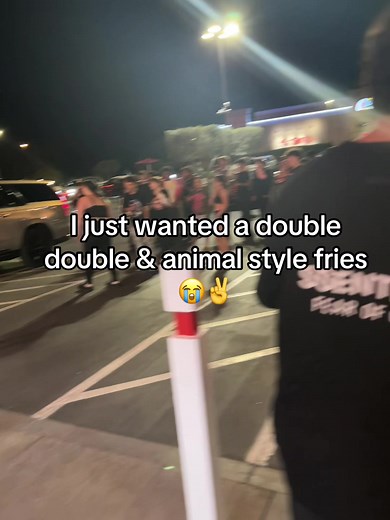 In-N-Out Double Double and Animal Style Fries