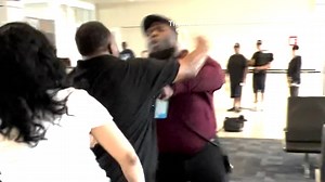 Viral video shows fight between airline agent, customer at airport