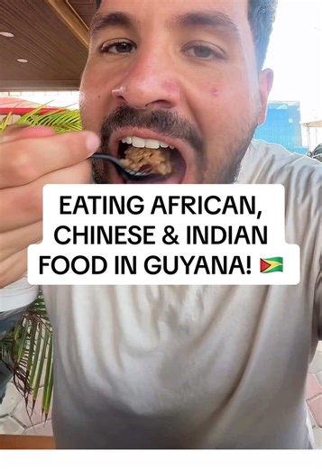 🇬🇾 most people don’t realise that there’s a huge African Chinese and Indian population in Guyana. I’ve been living here for a very long time so their food is an incredible fusion of these free and many others! ##travel##traveltok##guyana##guyana🇬🇾##guyanatiktok🇬🇾