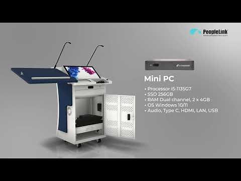 PeopleLink ePodium - Unboxing Digital podium for Auditorium, Classroom and Training rooms
