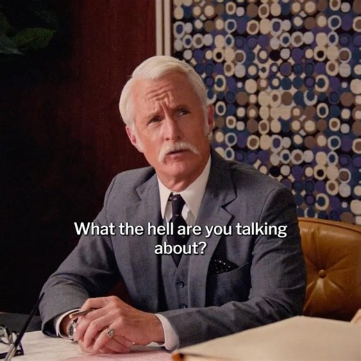 They Fired the Wrong Account Man. | Mad men