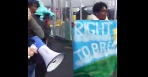 WATCH: Protesters block entrance to Philly refinery after explosion