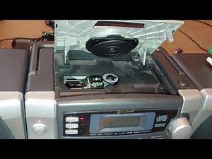 Replaced CD mechanism in a Lenoxx Sound cd-160