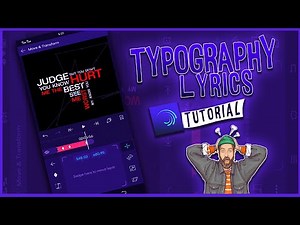Typography lyrics || Alight Motion Tutorial