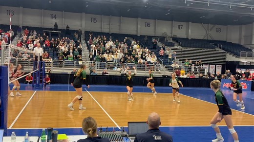 9.1K views · 131 reactions | Fremont’s historic volleyball run falls short in Division 2 state semifinals. Packers fall to Flat Rock 3-1, finish with 38-14 record. | Local Sports Journal | Facebook