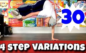 纯干货 30种4step Footwork?Powermove?Powerwork!