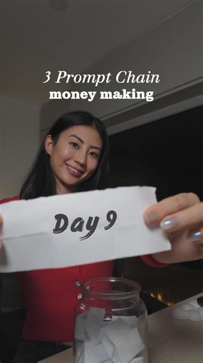 @softgirlnocode on Instagram: "Comment “Shortcut” and I will send you all my best tips for the first 9 days. Try this 3 prompt chain to see what you discover: The Constraint: Force the AI to choose. Tell it: “Based on my skills, what is the fastest way for me to hit my goal? You must limit your answer to exactly one offer and one marketing channel”. The Mentor: Once the path is set, have it adopt the mindset and tone of a world-class expert in that niche. The 90-Day Sprint: Demand a simple 90-da