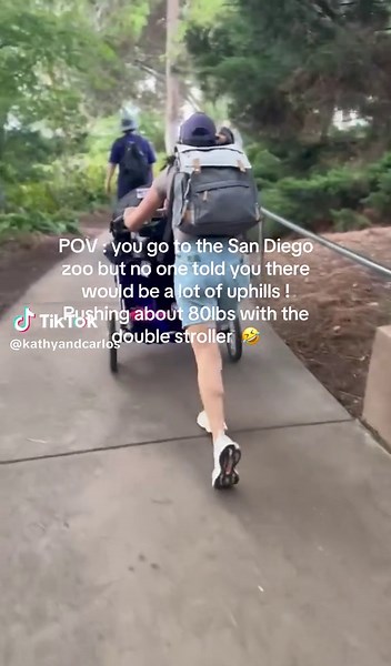 Calf Workout Challenge at San Diego Zoo