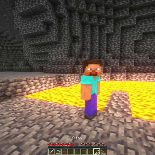 Steve Saved Me From HEROBRINE Part 2 #minecraft