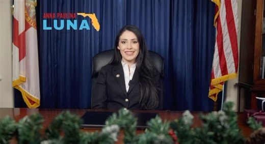 Rep. Anna Paulina Luna on Instagram: "Happy New Year from Florida’s 13th District ✨"