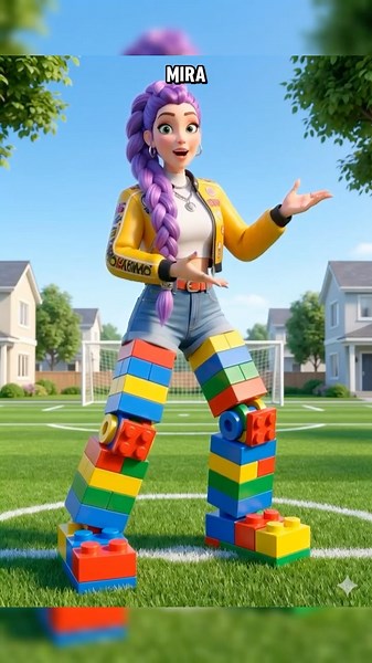 Rumi has Lego legs #kpopdemonhunters #kpop #ia
