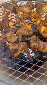 526K views · 10K reactions | Tangy open fire grilled chicken wings 朗朗 | Miguels cookingwithfire | Facebook