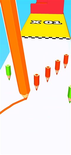 Color Pencil Run #1 | #shorts #gaming #games #colorpencil #viral