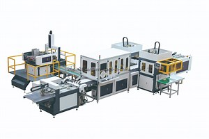 [Hot Item] YAMAHA Type Automatic Rigid Box Making Machine for Shoe Box