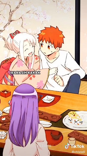 Heartwarming Arigatou Onii-chan Anime Scene