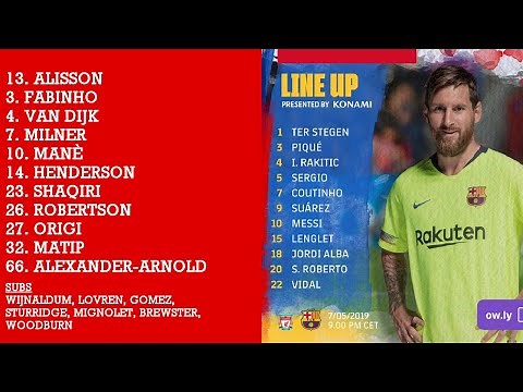 Liverpool VS Barcelona - UEFA Champions League 2018/19 - BBC Radio 5 Live Commentary