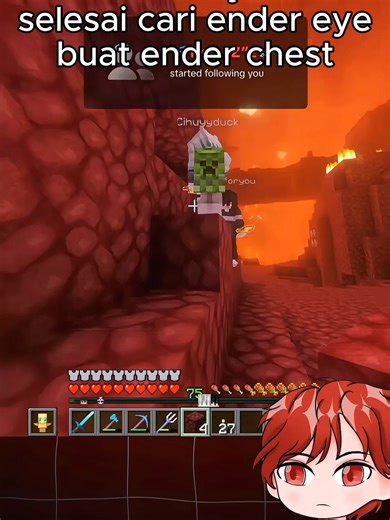 Mencari Enderchest di Maniac SMP Minecraft