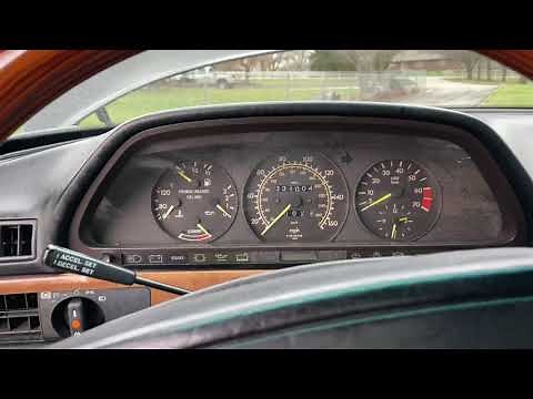 Benz 560SEL W126 MY89 AC Compressor Relay Check & Diagnostic