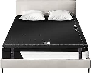 Grounding Mat for Bed King, Breathing Grounding Mattress Pads, Full Body Grounding Mat for Efficient Sleep, Reduce Stress Sleeping Sheet (54x78IN)