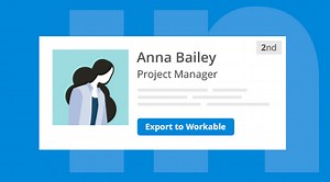 Using LinkedIn Recruiter System Connect with Workable