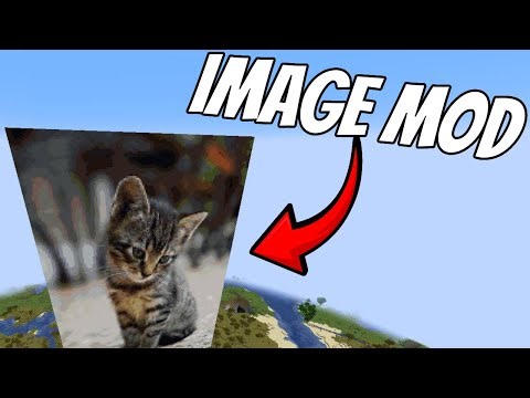 Minecraft: Image Mod | Generate images from files | Mod Showcase