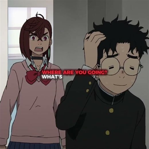 "She's Super Cute" 💖 - Momo & Okarun Edit | Dandadan S01 | I Like Me Better (Slowed) - Lauv