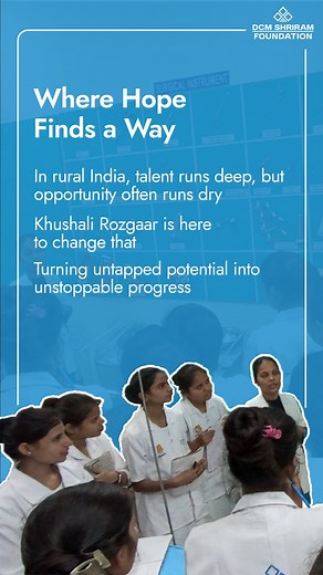 DCM Shriram Foundation | Where hope finds a way and skills spark real change. At DCM Shriram Foundation’s #KhushaliRozgaar, we’ve trained 114 rural youth in solar,... | Instagram