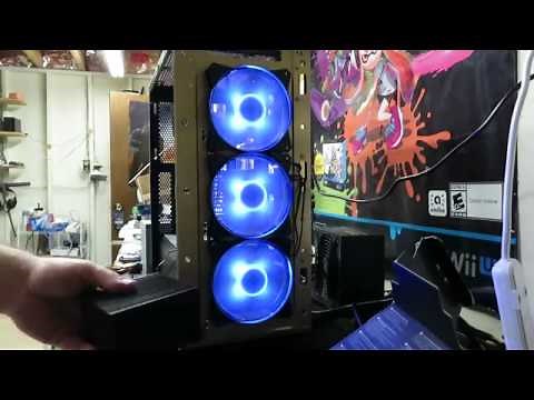 Cooler Master TD500 closer look at fans and front panel