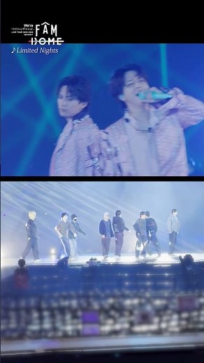 ♪Limited Nights のリハーサル風景＆東京ドーム映像🎥リハーサル風景で見られるフォーメーションと、本番でのレーザーとカメラワークをお楽しみください👀✨ #timelesz