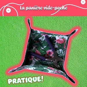 Techniques rapides et efficaces pour faire un vide-poche ! | Couture Enfant
