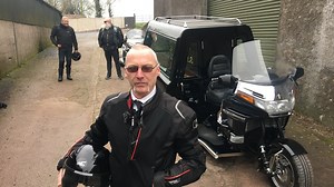 Cork bike enthusiast builds 'trike hearse'