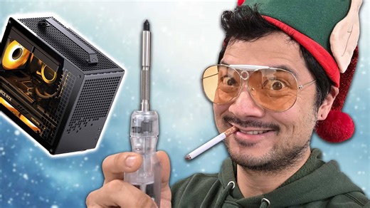 Trashy elf builds a PC!