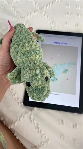 Crochet lizard #crochet #tejedoras #lenissecrochet #tutorialamigurumicompleto #hechoamano