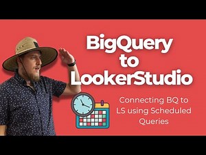 Efficiently Connect Looker Studio to BigQuery using Scheduled Queries