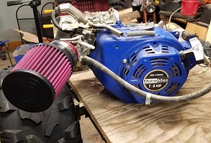 212cc Predator Performance Air Filter, Adapter & Upgrade Jet Made to work on a Duromax 7hp https://www.amazon.com/gp/product/B01C0PS98M | RedneckComputerGeek