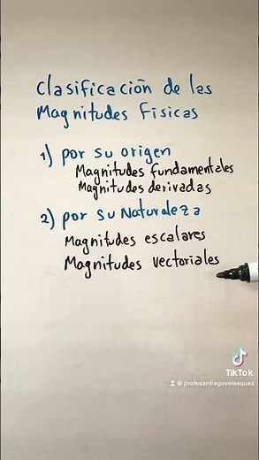 CLASIFICACIÓN DE LAS MAGNITUDES FÍSICAS