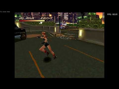 ALANA plathrough fighting force DEMO ps1