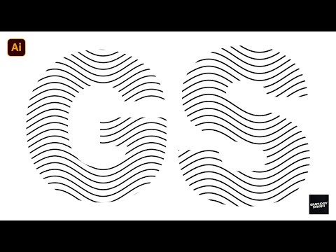 Adobe Illustrator 2025 Tip / Wave Text Effect / Easy & Beginner Tutorial
