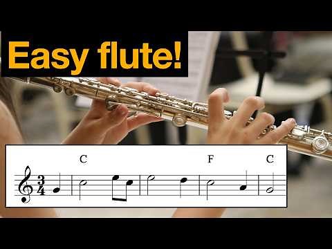 Amazing Grace - Flute Sheet Music for Beginners!