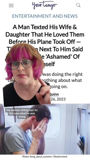 A woman threatened to expose him on TikTok for texting ‘I love you’ to two different women, so he got ahead of the situation and offered his own explanation. #plane #privacy #family #dadsoftiktok #texting #greenscreen