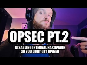 OPSEC 002: Disabling Internal Webcams and Wi-Fi Adapters #linux #security #opsec