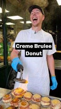 Making the Crème Brûlée Doughnut at Bread Ahead