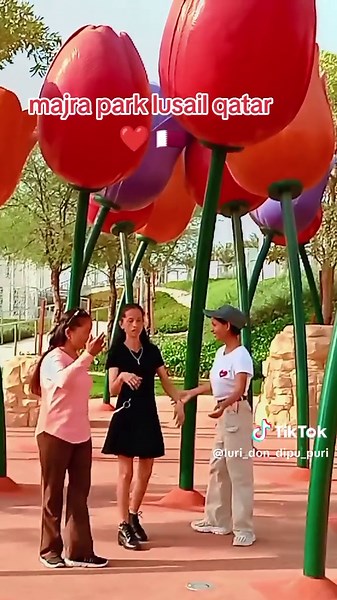 Exploring Majra Park in Lusail, Qatar: A Sisterly Day Out