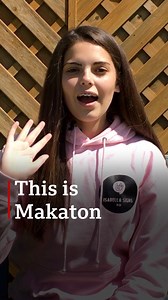 YouTuber Isabella, from Bridgend, has taken to social media to share Makaton signs and tips with others | BBC Wales News